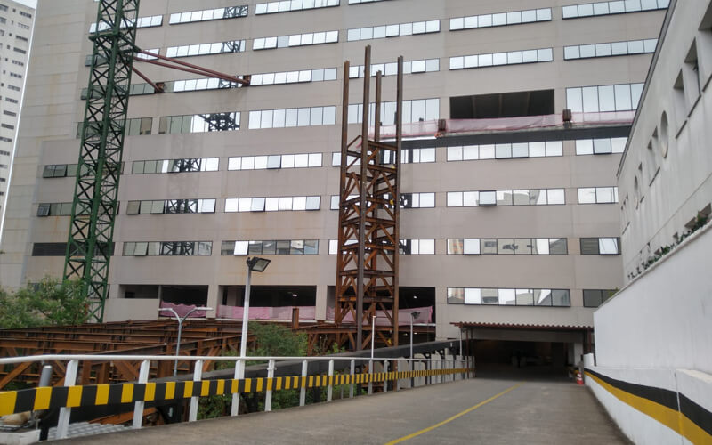 Estrutura Metálica para Torre de Elevador em Itaquaquecetuba